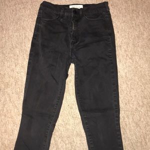 Pacsun super high rise jeggings